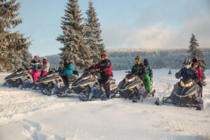 adventure romania snowmobil team building